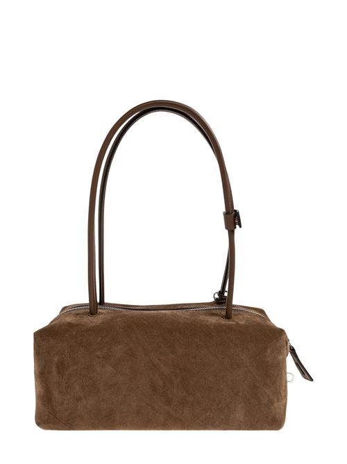 Borsa a spalla Holdallsling in suede MAX MARA ACCESSORI | 2624516101600MXAHOLDALLSLING002